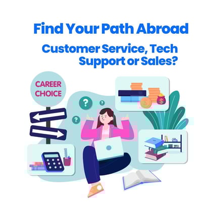 Customer Service, Tech Support or Sales? Find the Path That Matches You