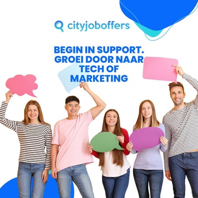 Hoe Customer Support je eerste stap kan zijn richting Tech of Marketing
