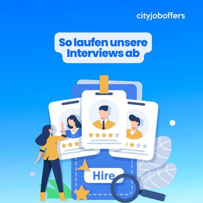 So laufen unsere Interviews bei City Job Offers