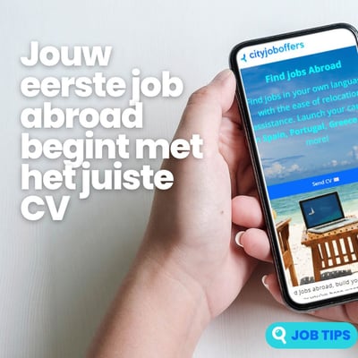 🌍 Op zoek naar je eerste job in het buitenland? Zo maak je het perfecte CV (met voorbeelden en gratis templates)