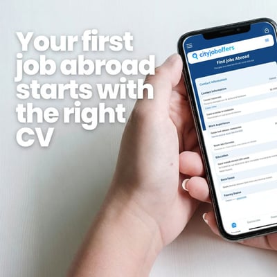 🌍 Your First Job Abroad? Here’s the CV You’ll Actually Need (With Real Examples & Free Templates)