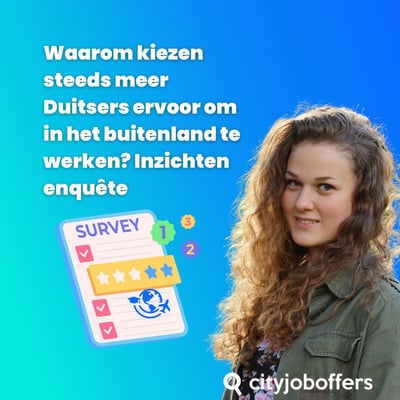 Waarom kiezen steeds meer Duitsers ervoor om in het buitenland te werken? Inzichten enquête