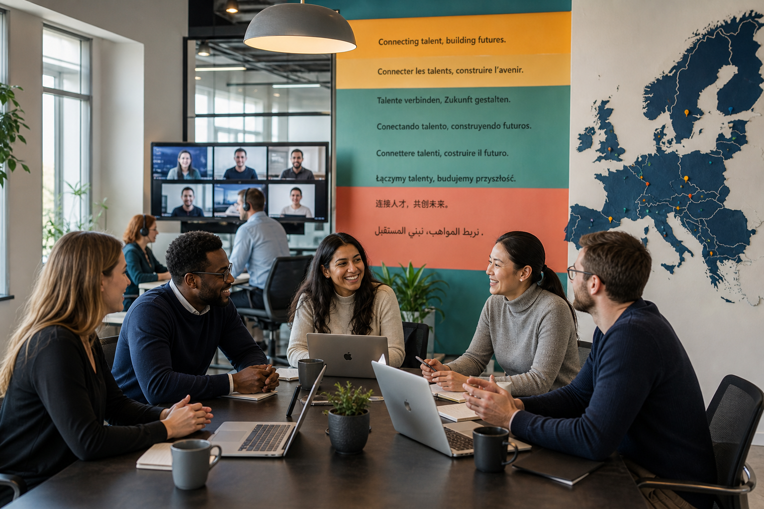 https://26951658.fs1.hubspotusercontent-eu1.net/hubfs/26951658/AI-Generated%20Media/Images/Diverse%20Team%20Interviewing%20at%20Vibrant%20Multilingual%20Agency%20Office.png